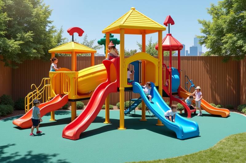 Planning an Outdoor Playground With Limited Space